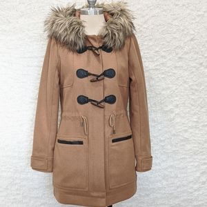 Abercrombie & Fitch Wool Blend Coat